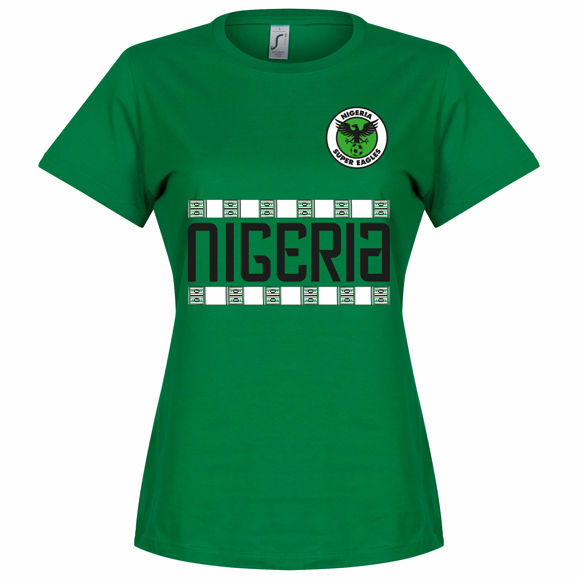 Nigérie - Tričko dámské - zelené