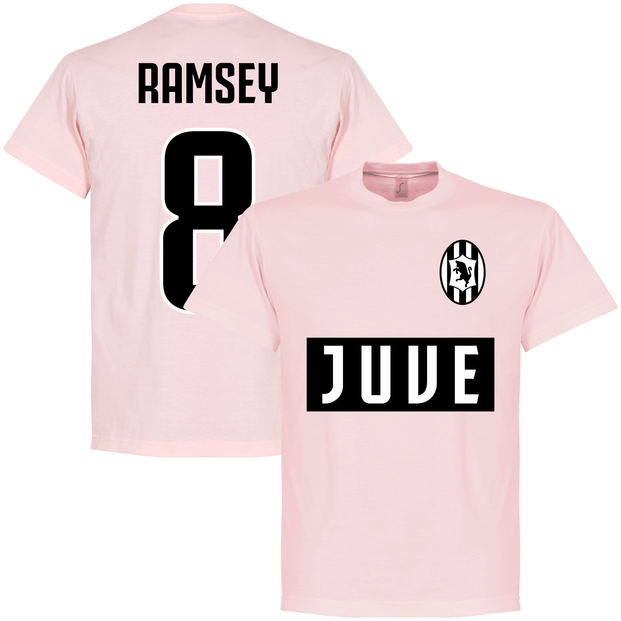 Juventus FC - Tričko - růžové, číslo 8, Aaron Ramsey