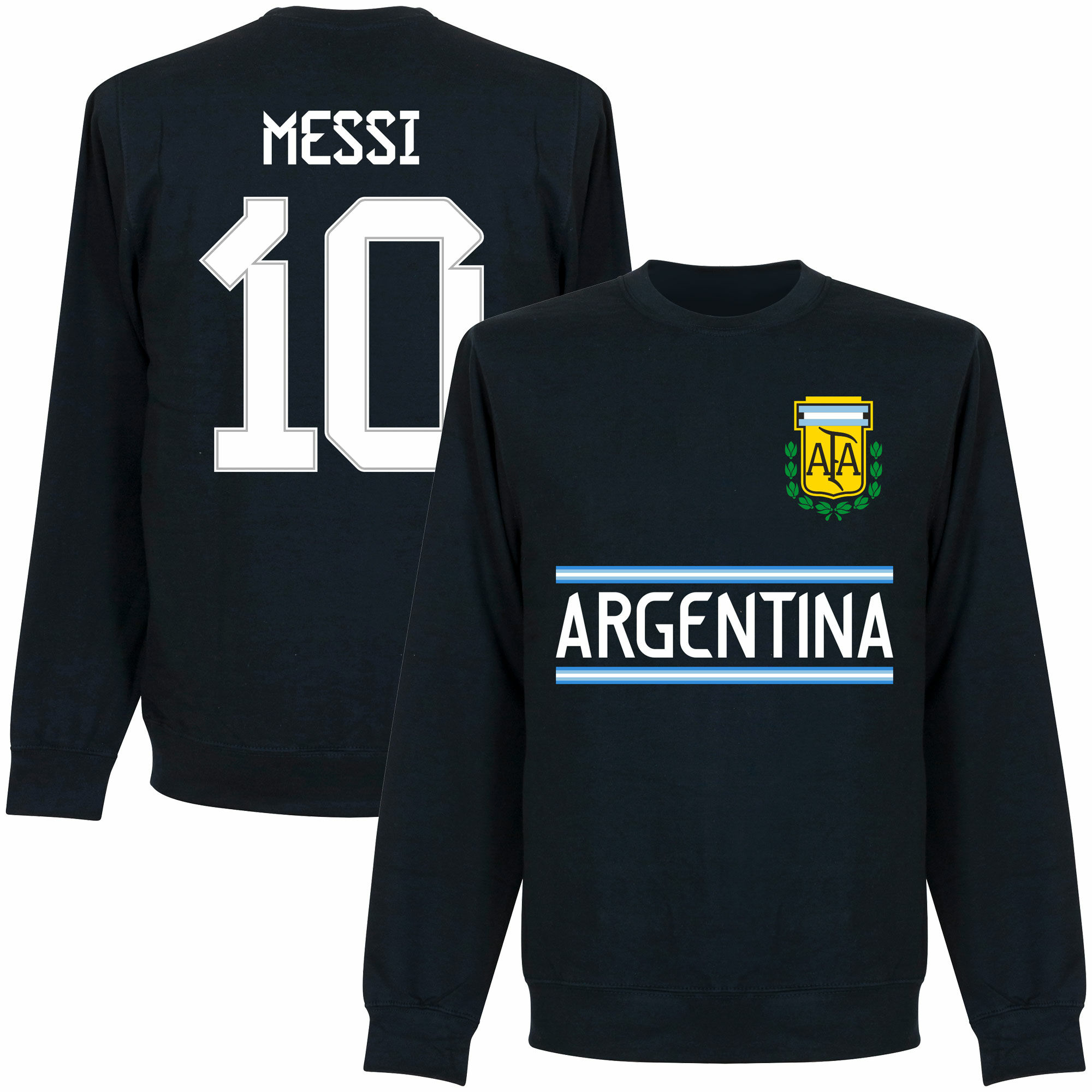 Argentina - Mikina dětská - modrá, číslo 10, Lionel Messi