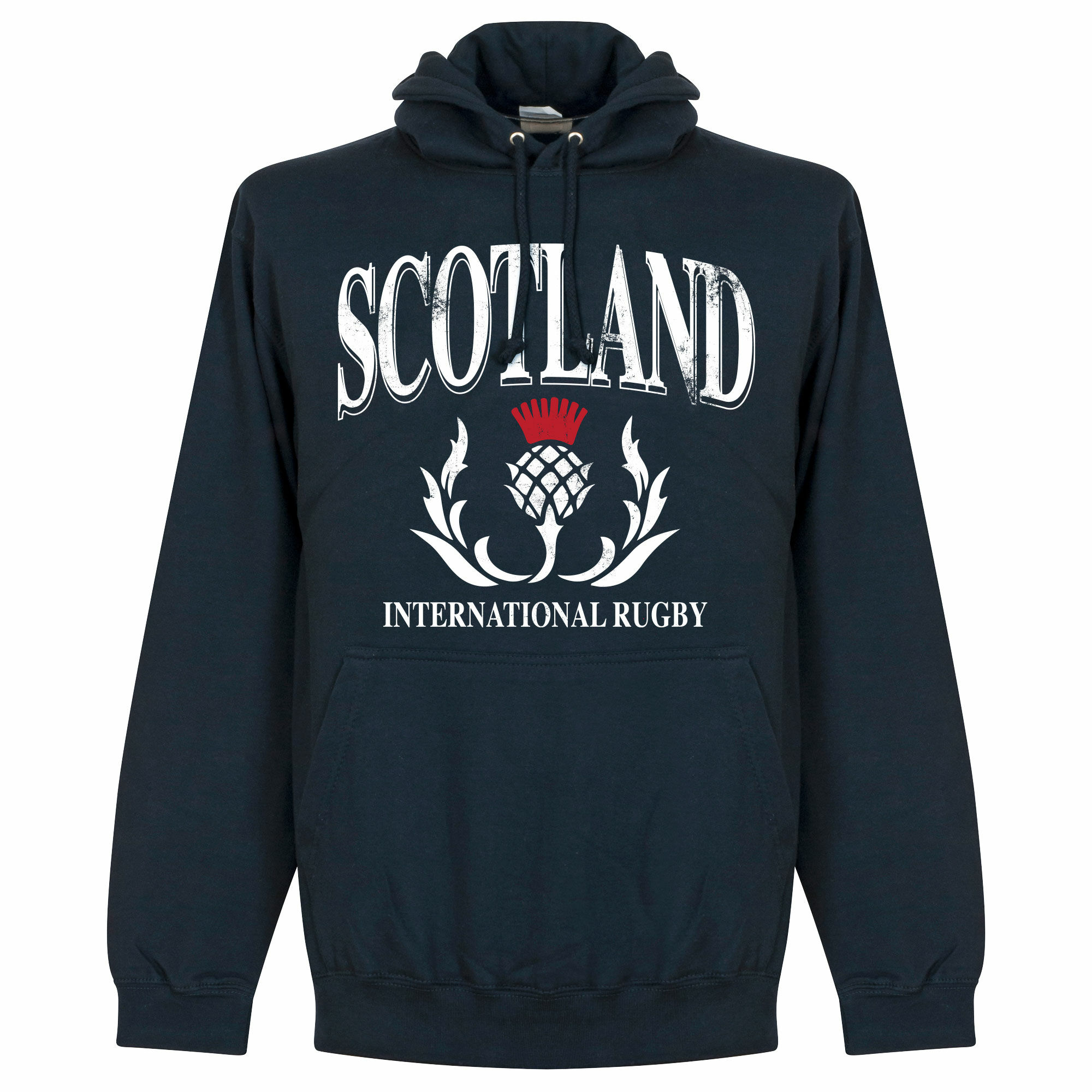 Skotsko - Mikina s kapucí "Rugby" - modrá