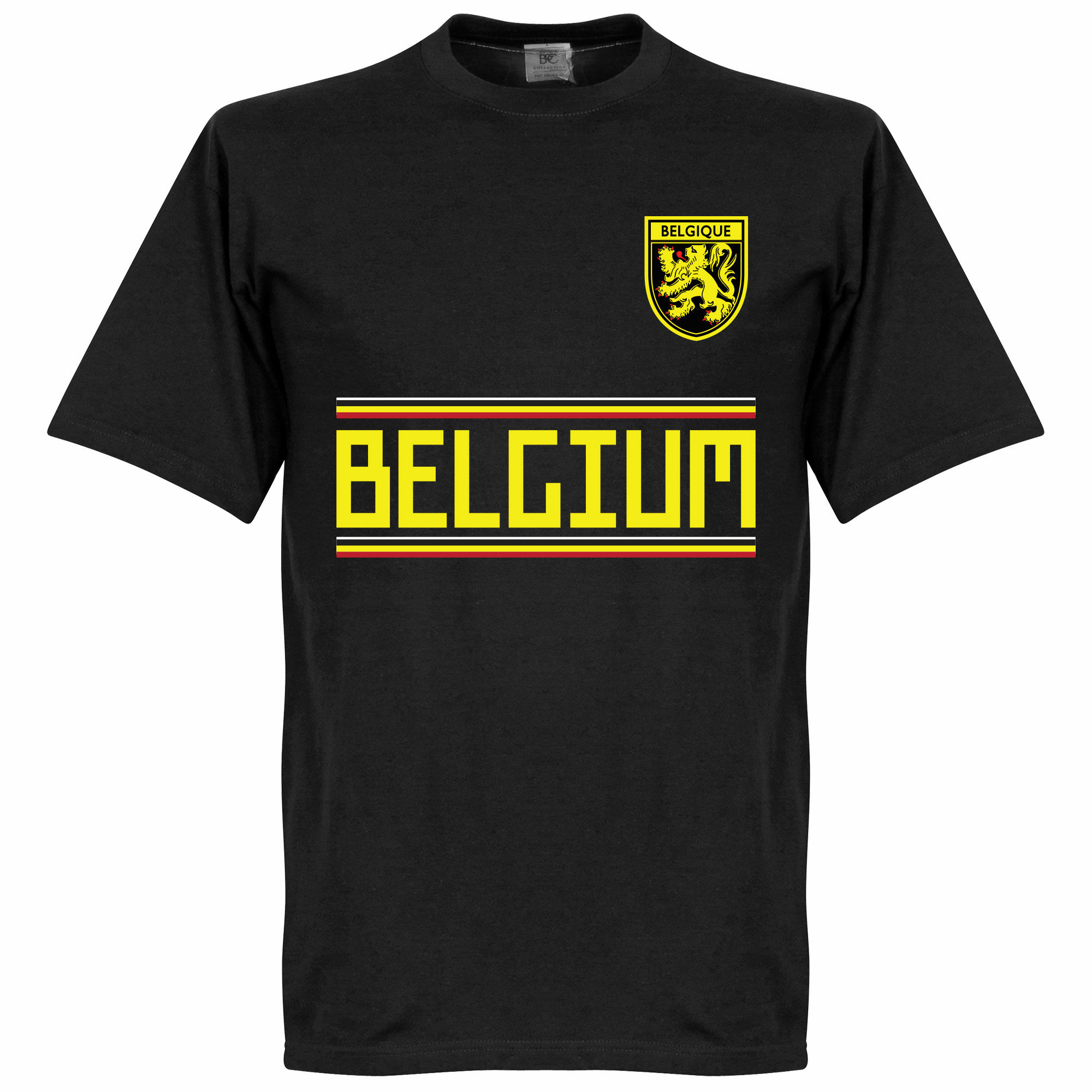 Belgie - Tričko - černé