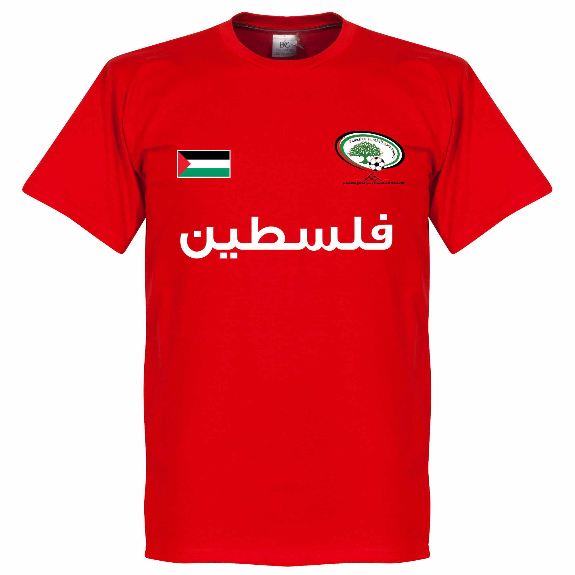 Palestina - Tričko - červené