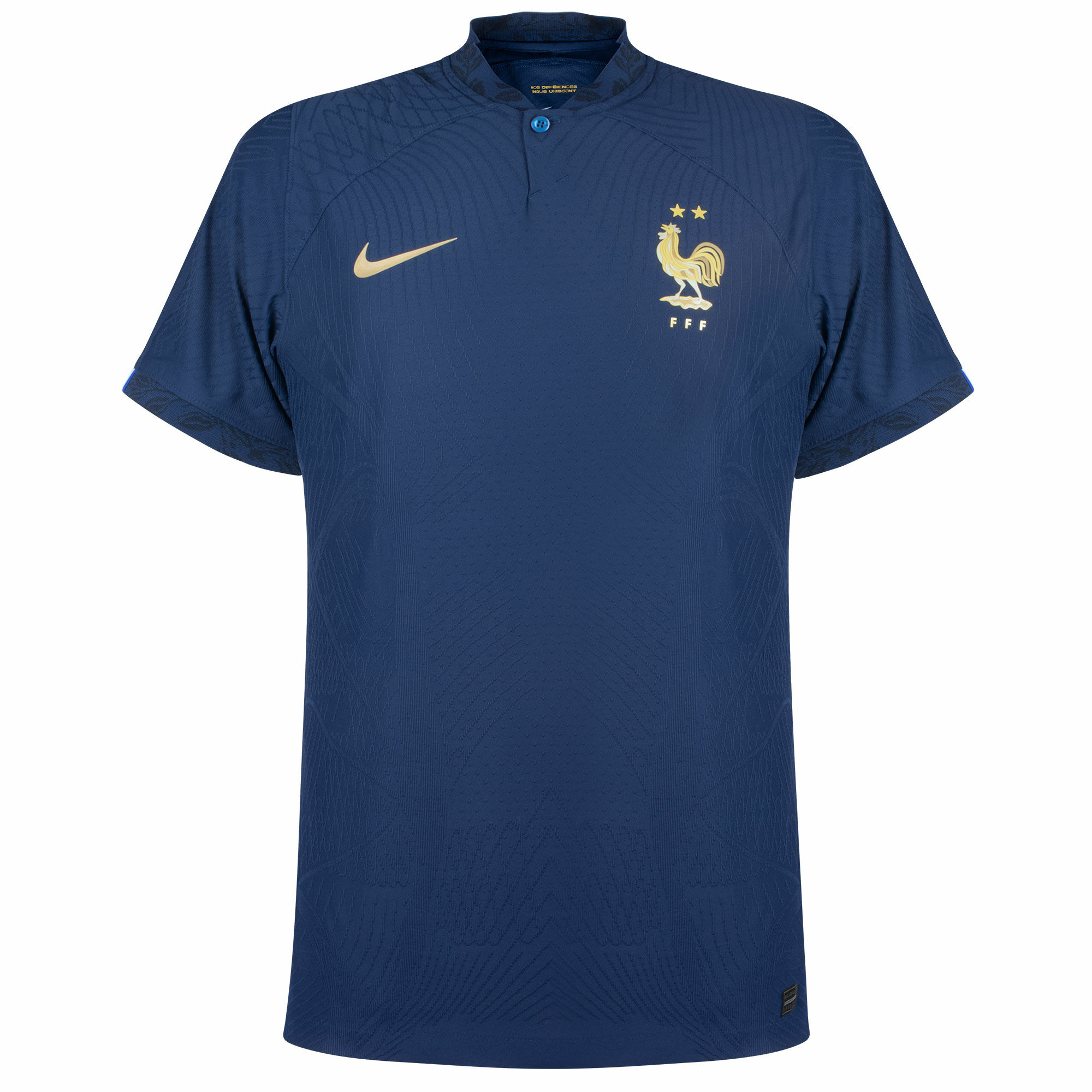 Francie - Dres fotbalový "Match" - domácí, sezóna 2022/23, Dri-FIT ADV, modrý