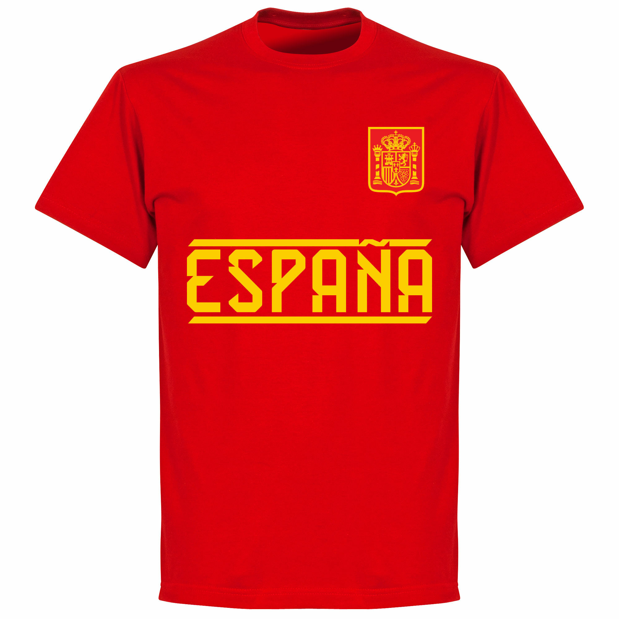 Španělsko - Tričko dětské - červené