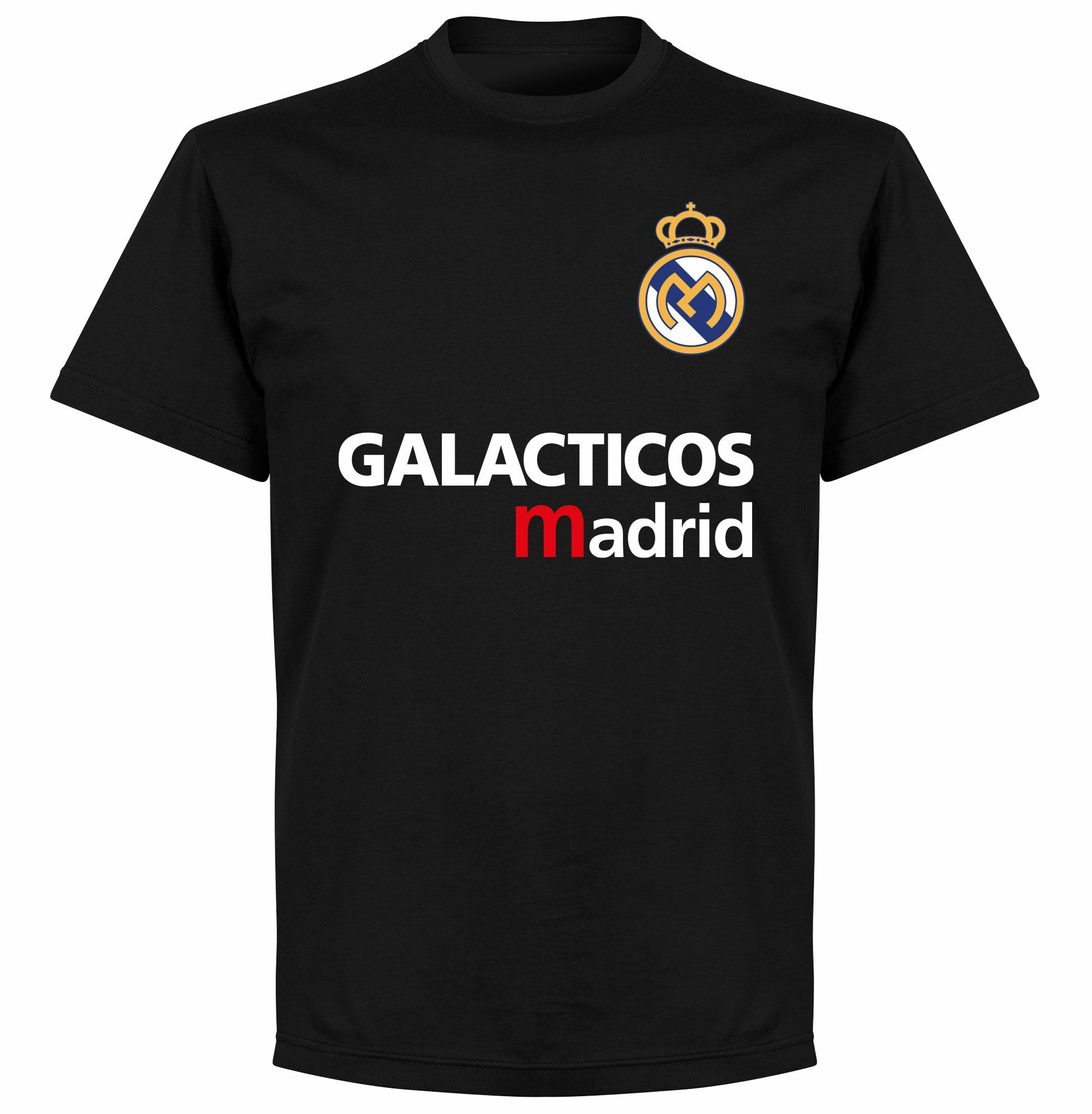 Real Madrid - Tričko "Galácticos Madrid" - černé