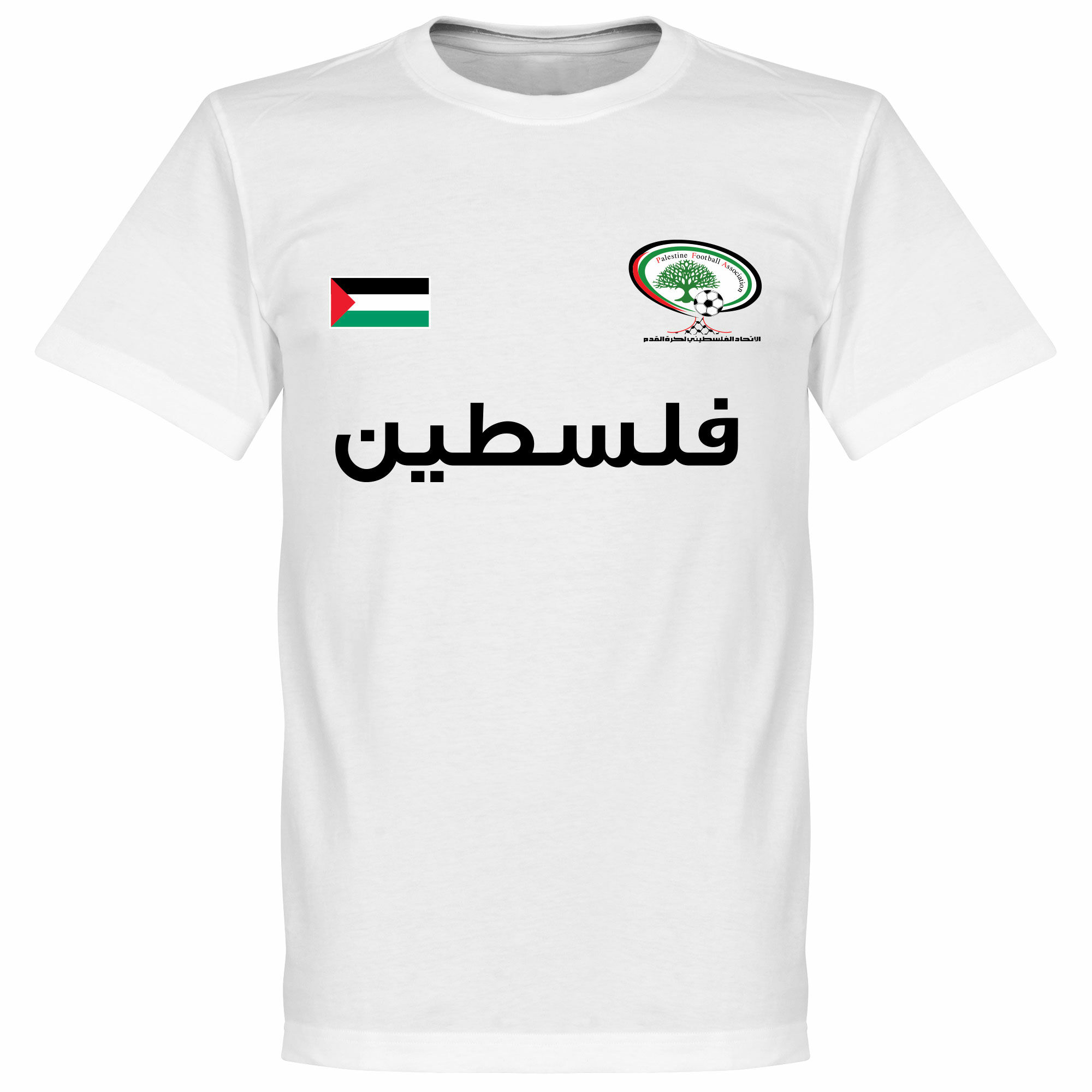 Palestina - Tričko - bílé