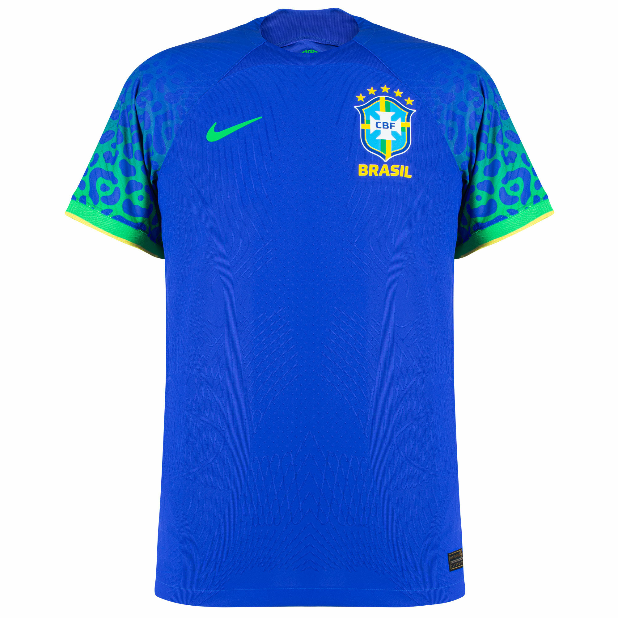 Brazílie - Dres fotbalový "Match" - sezóna 2022/23, Dri-FIT ADV, modrý, venkovní