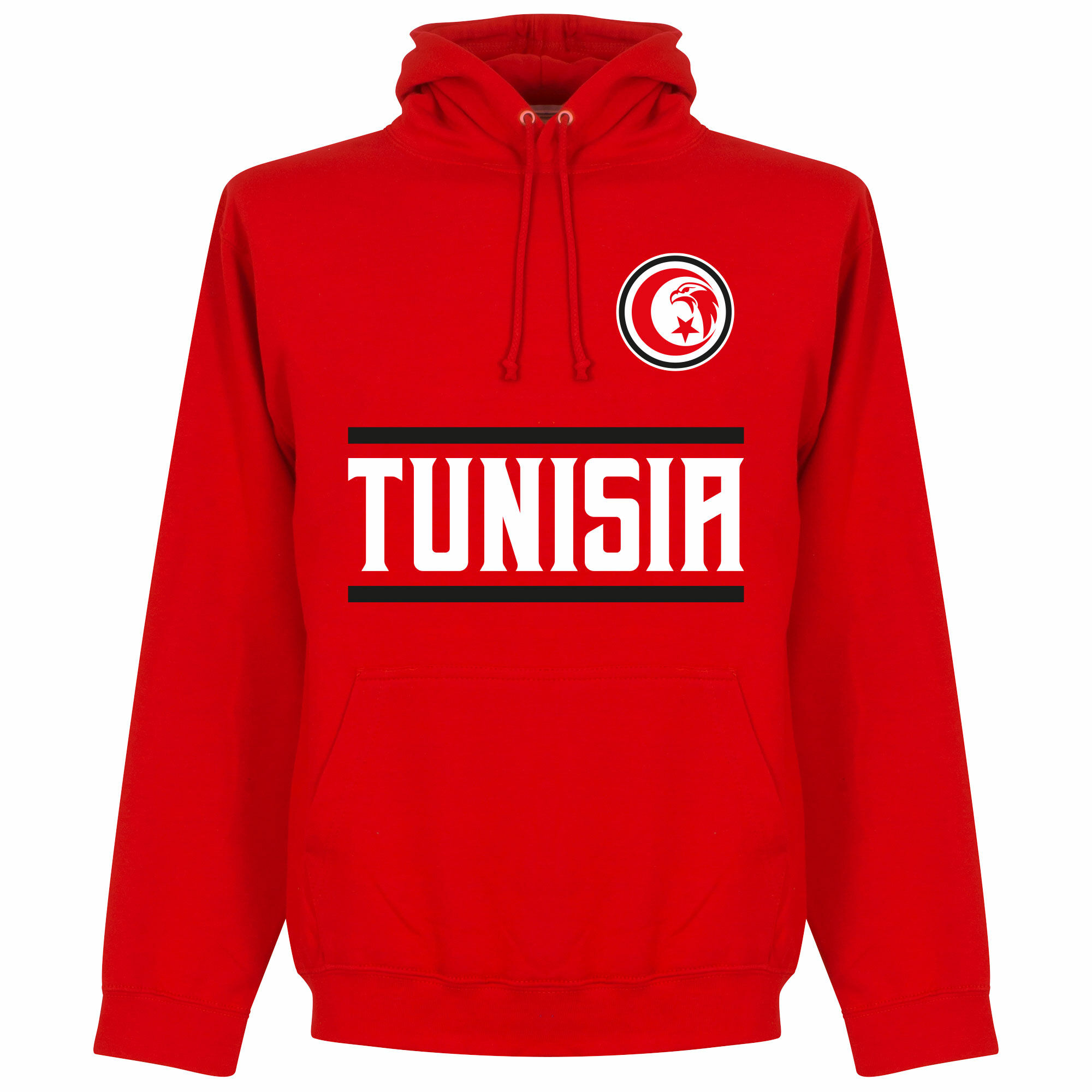 Tunisko - Mikina s kapucí - červená