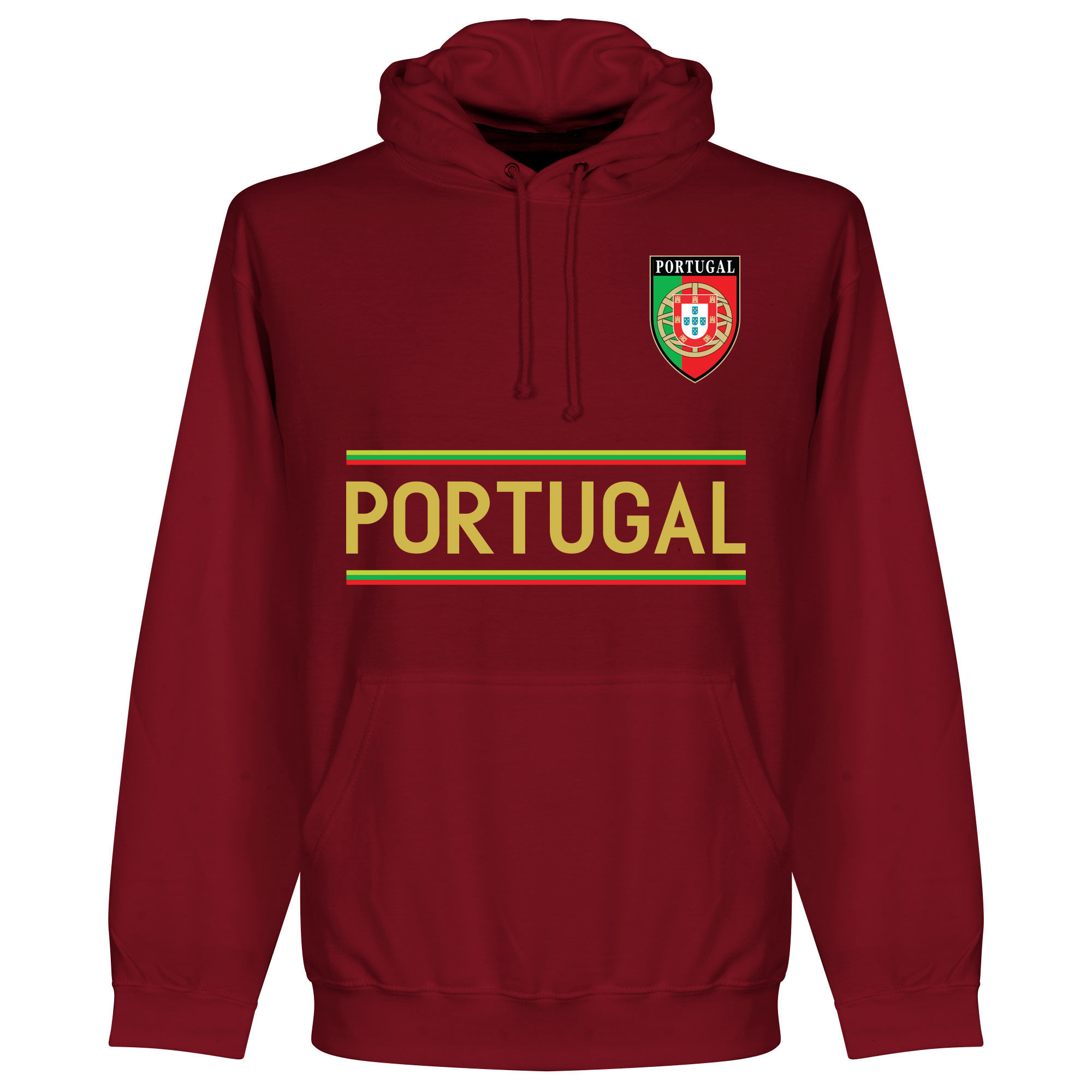Portugalsko - Mikina s kapucí - vínová