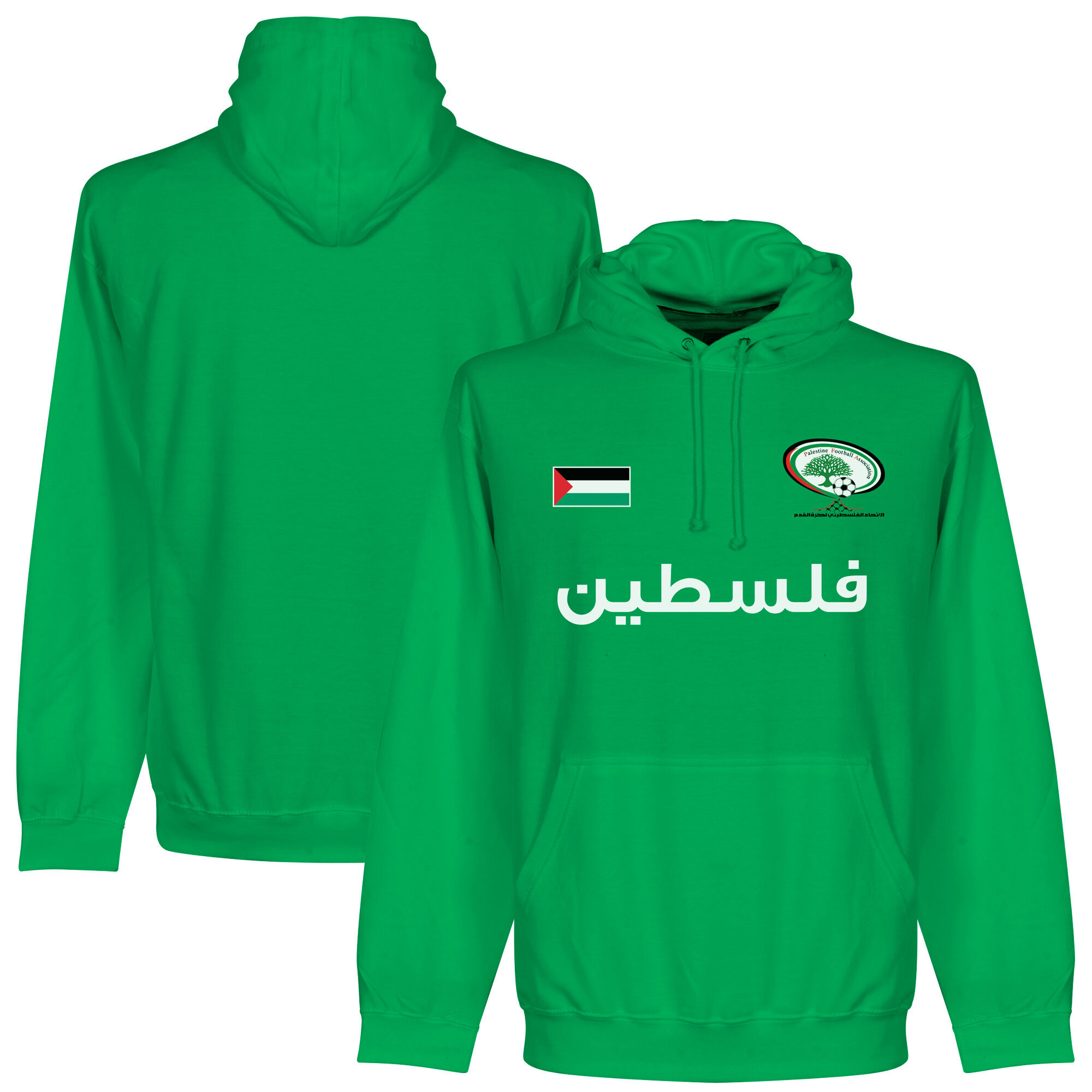 Palestina - Mikina s kapucí dětská - zelená