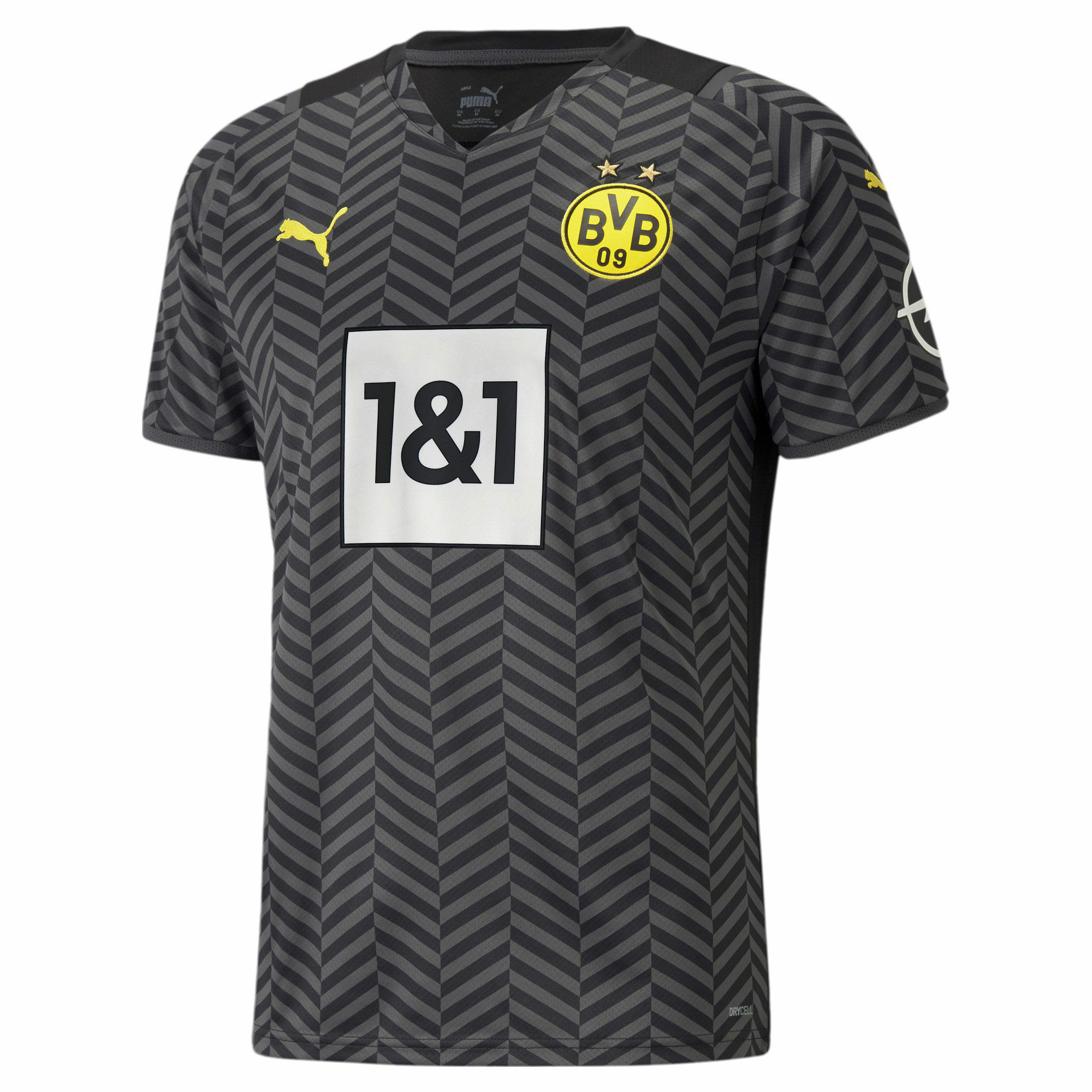 Borussia Dortmund - Dres fotbalový - sezóna 2021/22, černý, venkovní