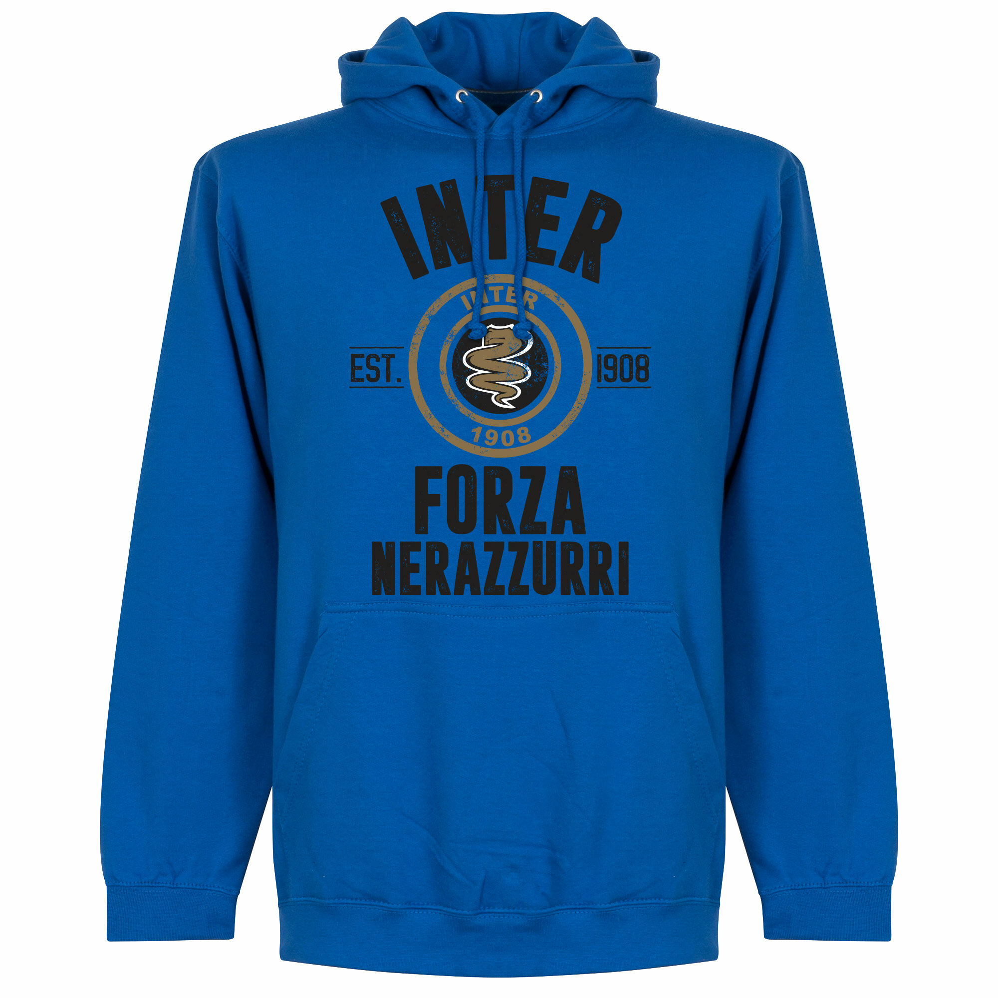 FC Inter Milán - Mikina s kapucí "Established" - modrá