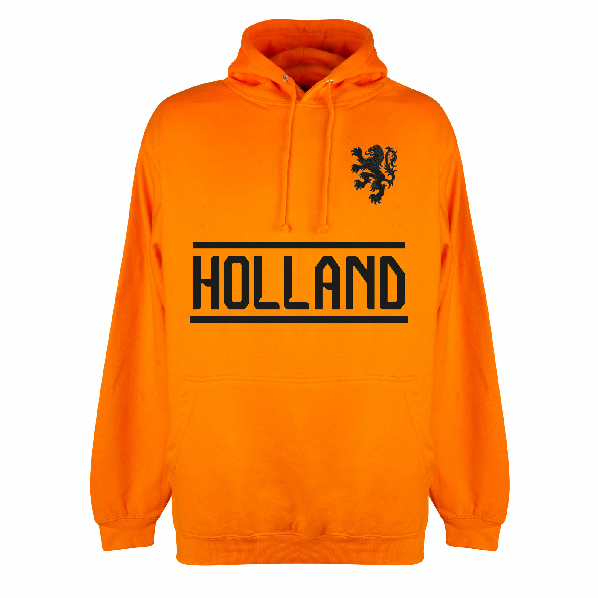 Nizozemí - Mikina s kapucí - oranžová