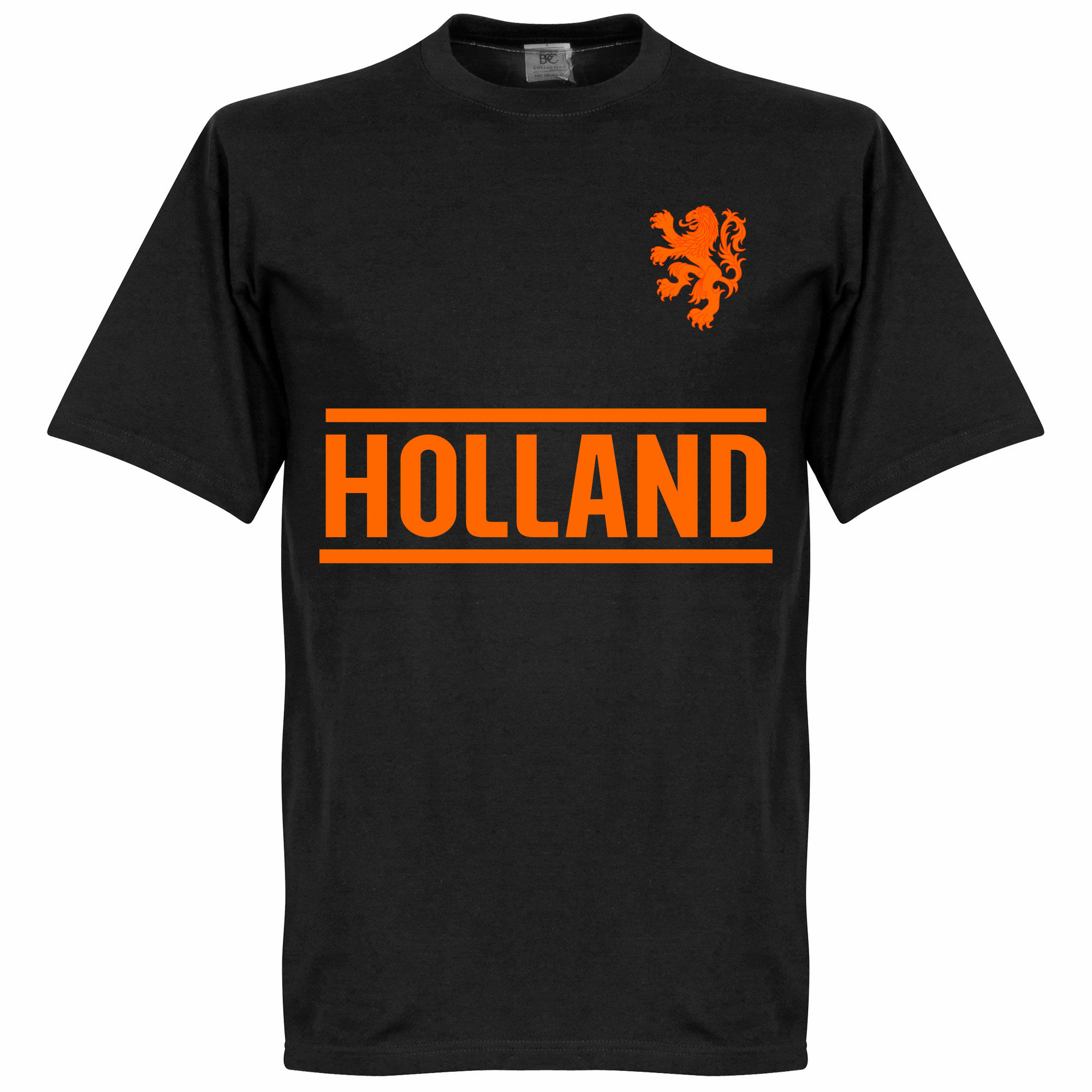 Nizozemí - Tričko - černé