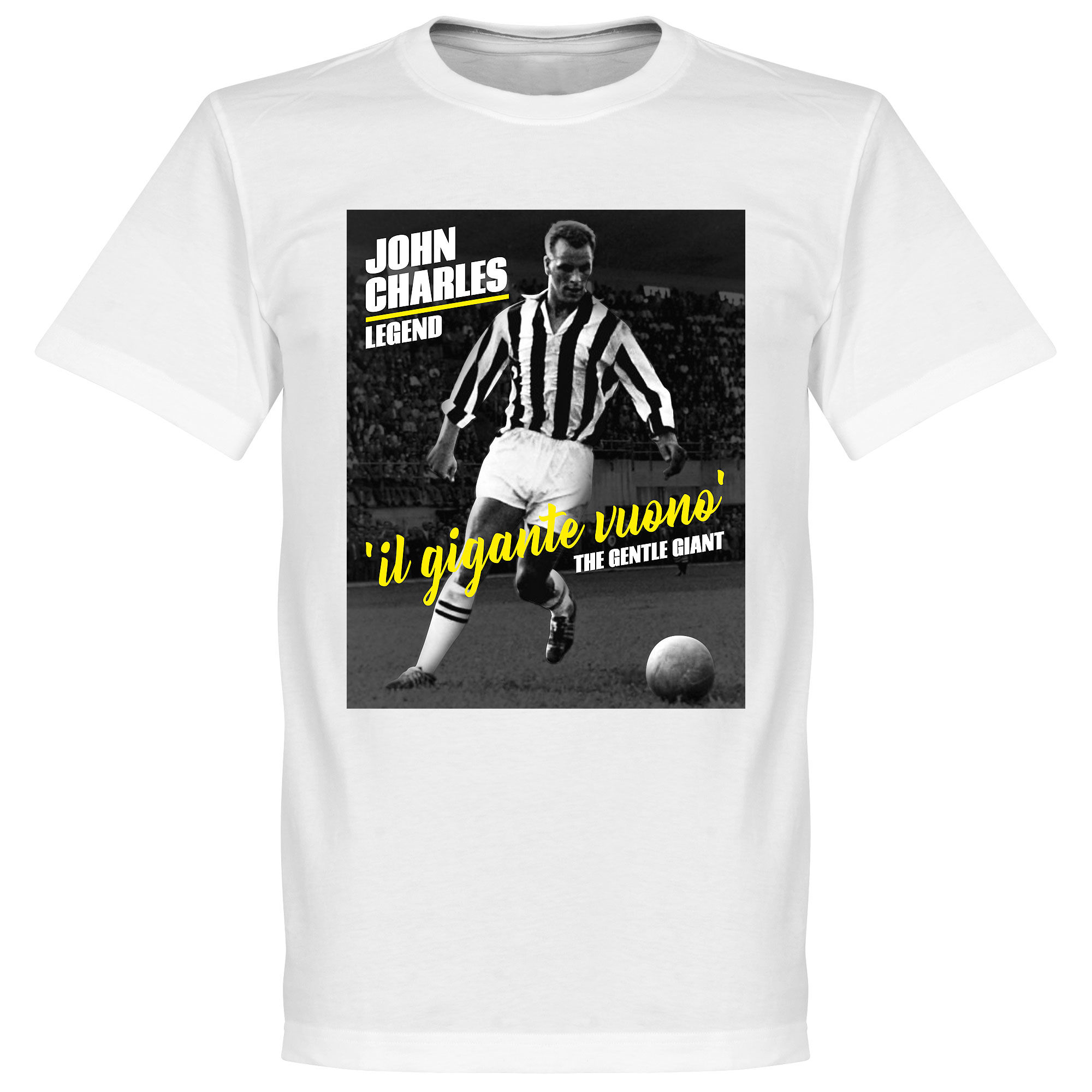 Juventus FC - Tričko "Legend" - John Charles, bílé