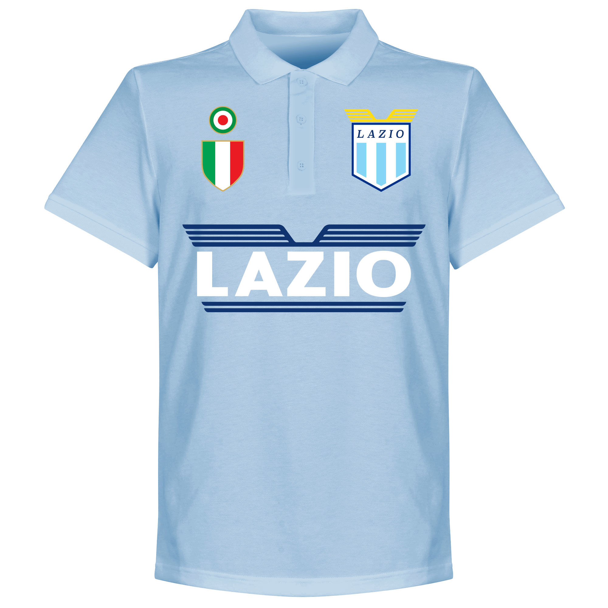 SS Lazio - Tričko s límečkem - modré
