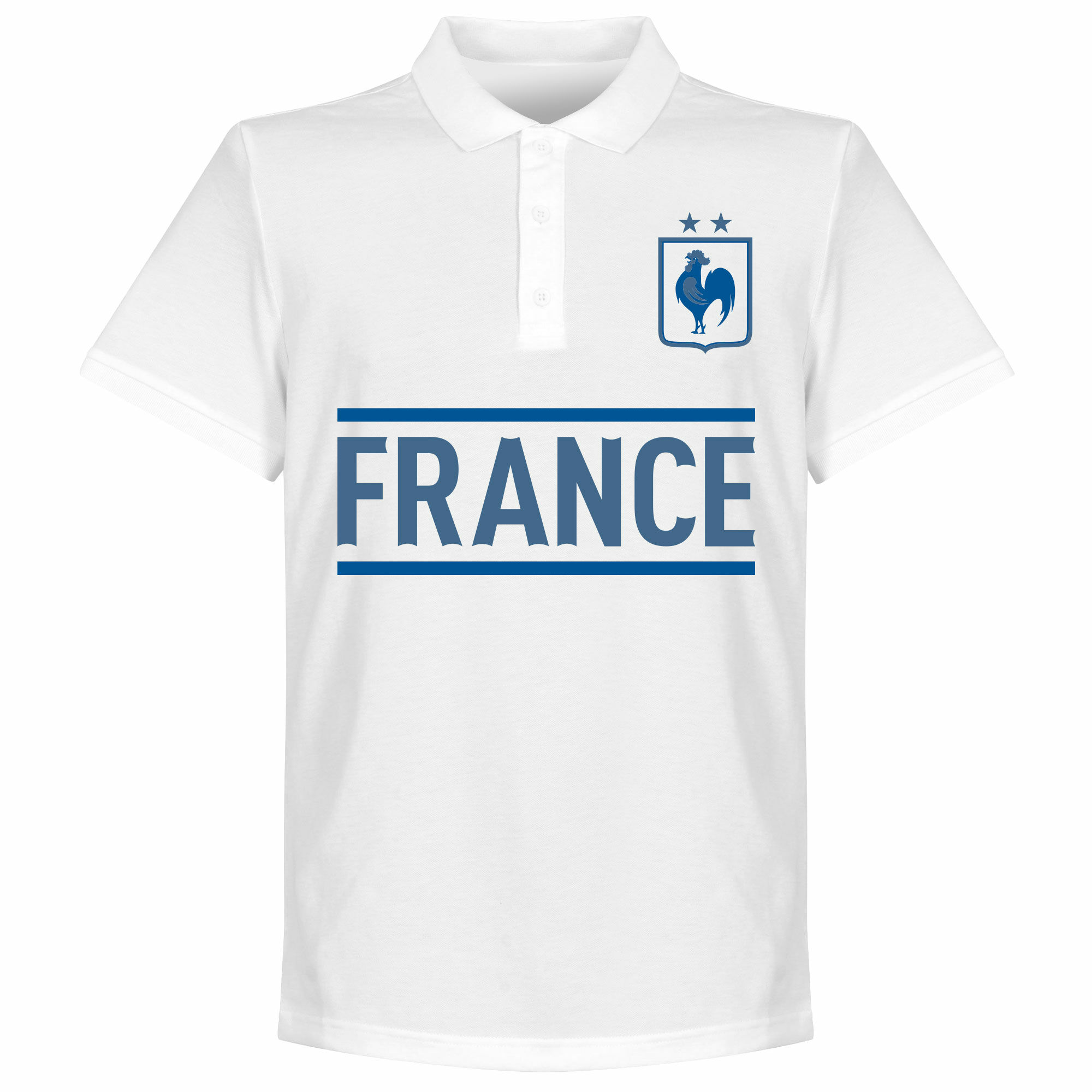 Francie - Tričko s límečkem - černobílé