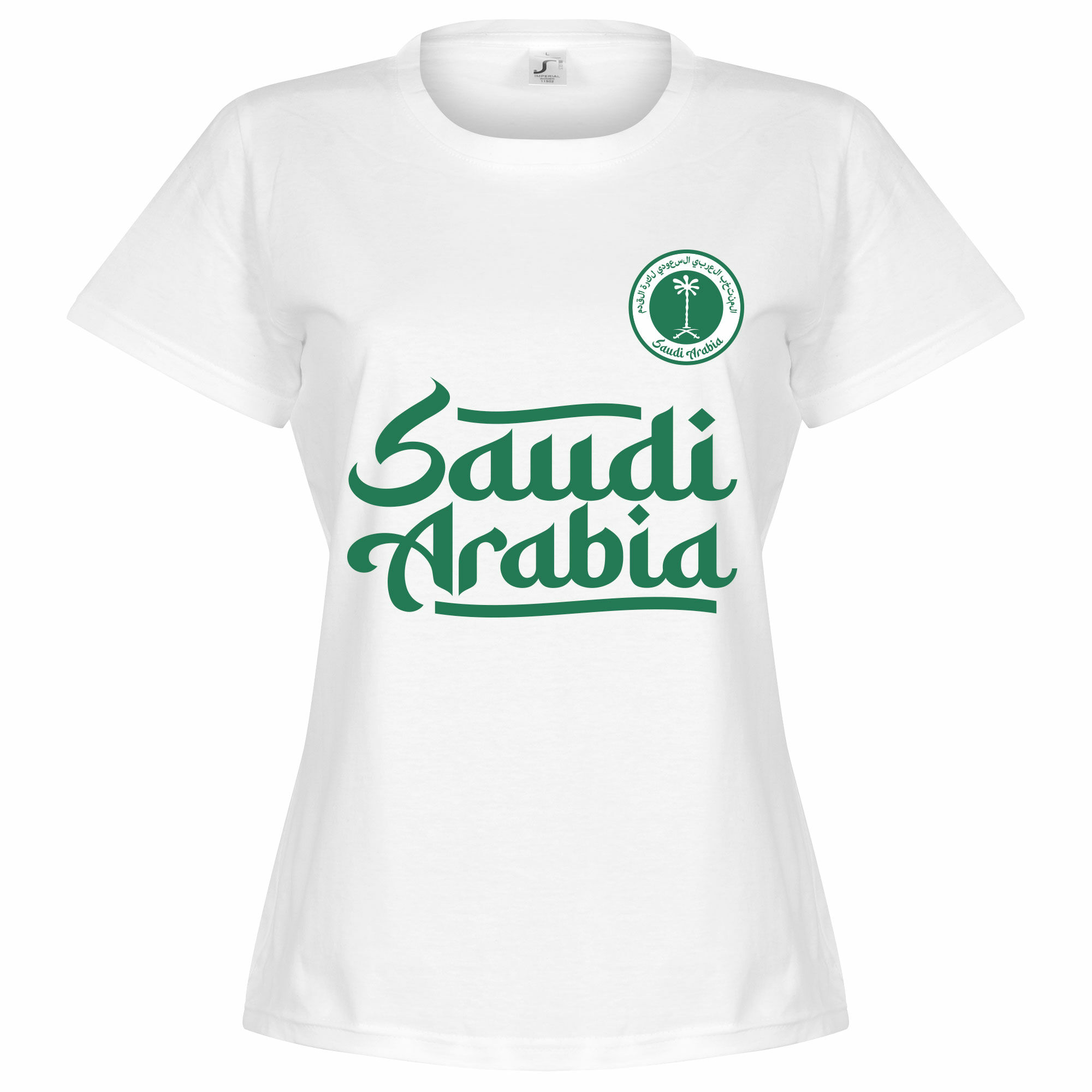 Saudská Arábie - Tričko dámské - bílé