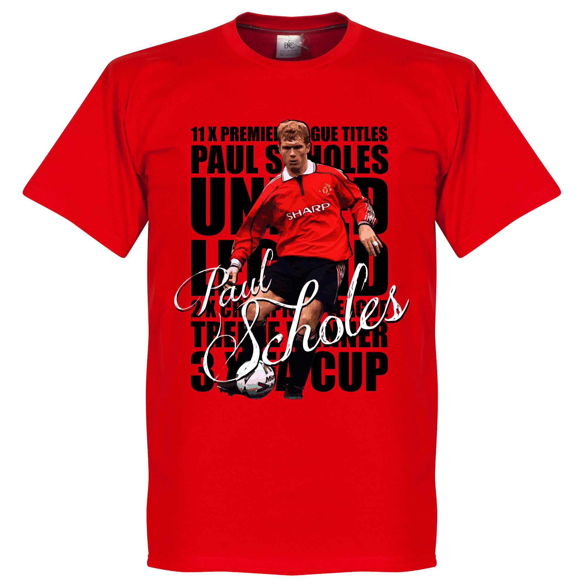 Manchester United - Tričko "Legend" dětské - červené, Paul Scholes