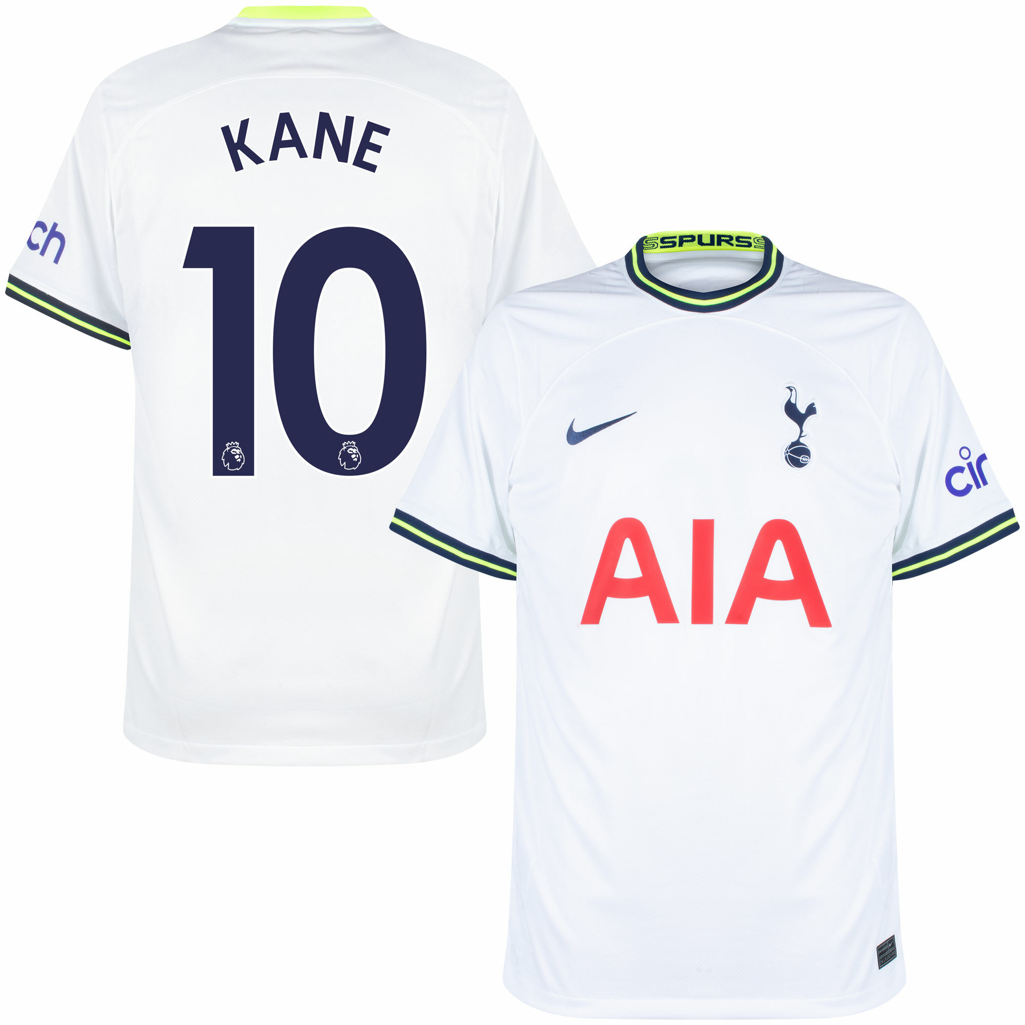 Tottenham Hotspur - Dres fotbalový - číslo 10, Premier League, domácí, bílý, sezóna 2022/23, Harry Kane