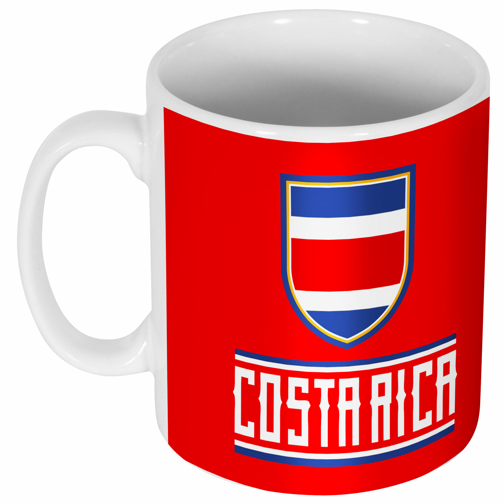 Kostarika - Hrnek - bílý
