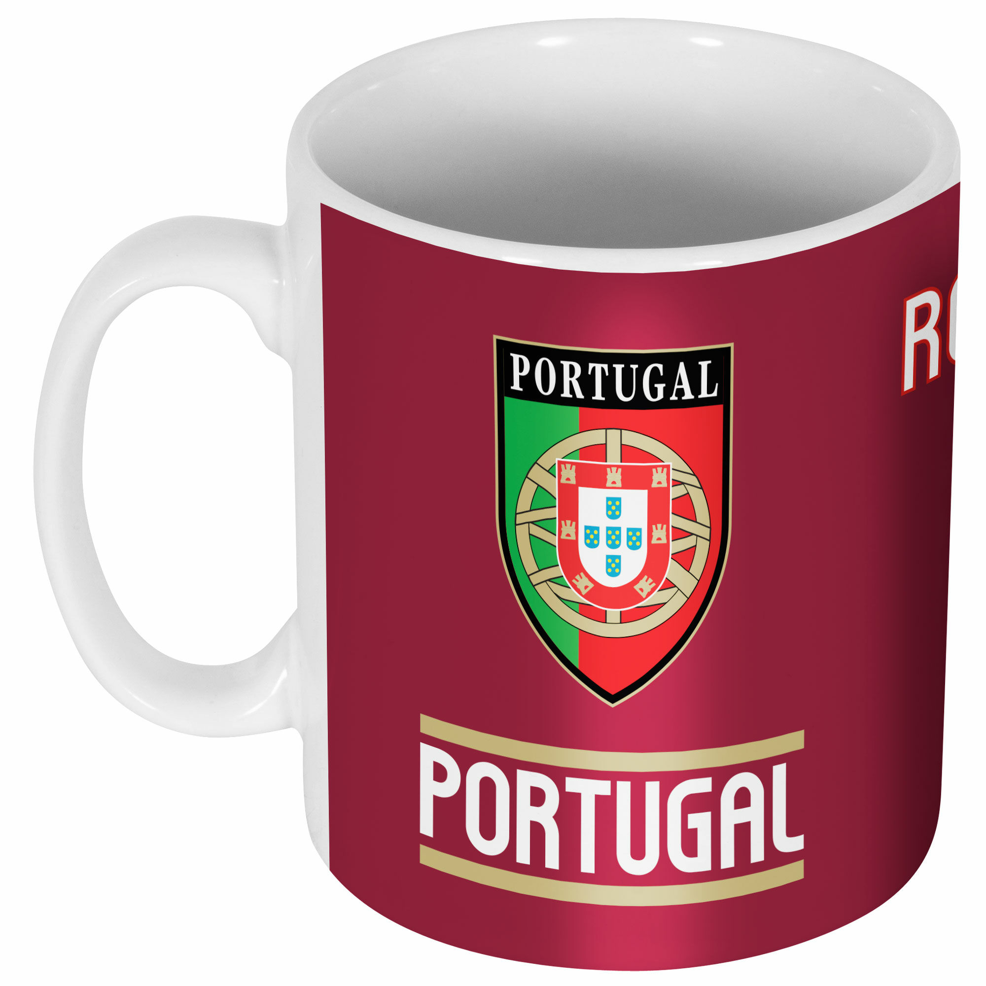 Portugalsko - Hrnek - Ronaldo, číslo 7, vínový