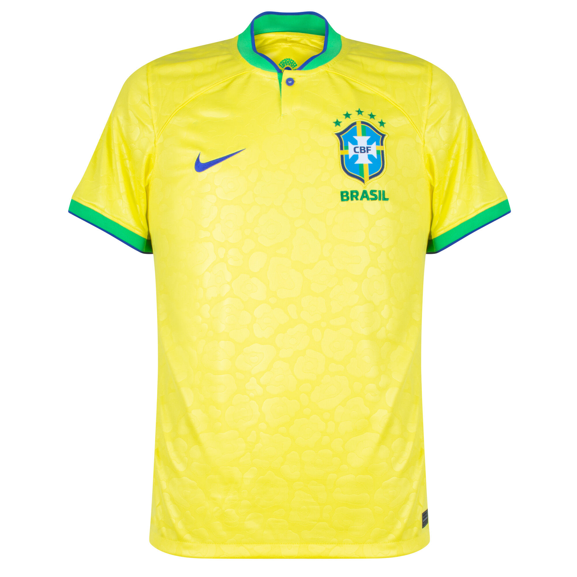 Brazílie - Dres fotbalový - zelenožlutý, domácí, sezóna 2022/23