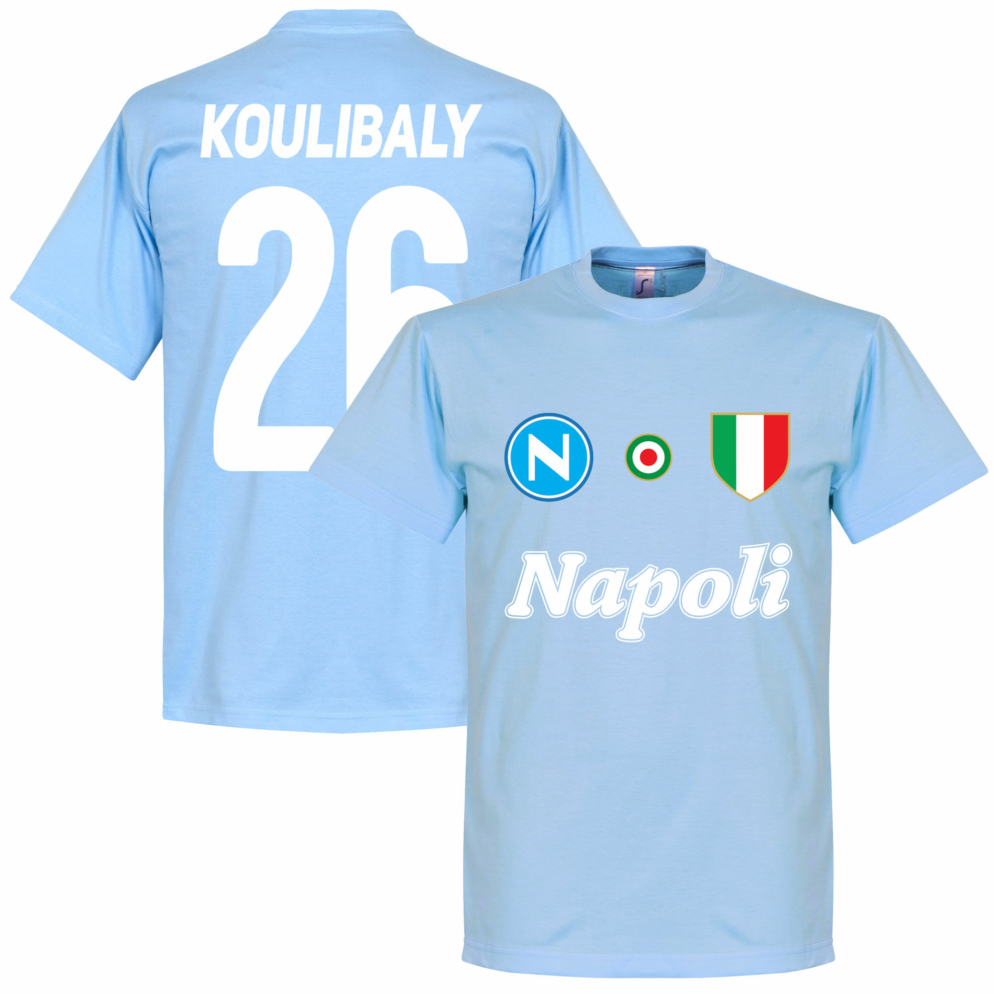 SSC Neapol - Tričko - Kalidou Koulibaly, číslo 26, modré