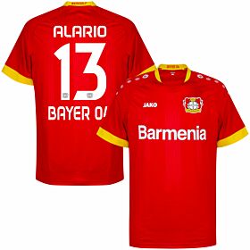 20-21 Bayer Leverkusen Away Shirt + Alario 13