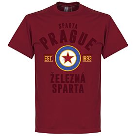 Sparta Prague Established Tee - Chilli Red