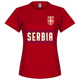 Serbia Team Womens Jersey - Red