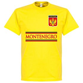 Montenegro Team Tee - Yellow