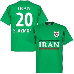Iran S. Azmoun 20 Team Tee - Green