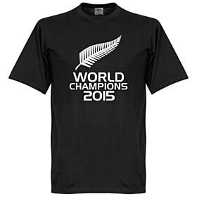 New Zealand Rugby World Champions Tee - Black