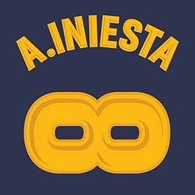 A. Iniesta Infinity Printing (Fan Style)