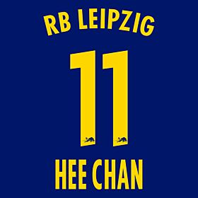 Hee-chan Hwang 11 (Official Printing) - 20-21 RB Leipzig Away