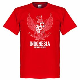 Indonesia Crest Tee - Red