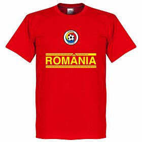 Romania Team Tee - Red