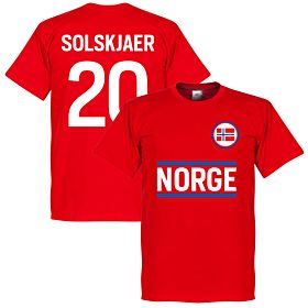 Norway Solskjaer 20 Team Tee - Red