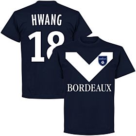 Bordeaux Hwang 18 Team Tee - Navy