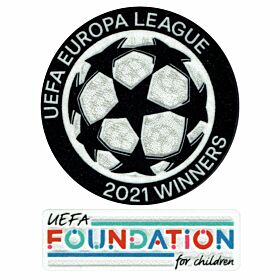 21-2 UEL Starball Titleholder +  UEFA Foundation Patch Set