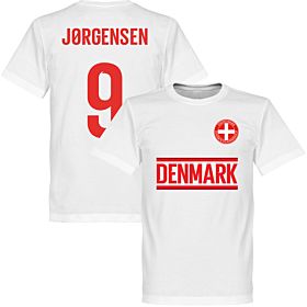 Denmark Jørgensen 9 Team Tee - White