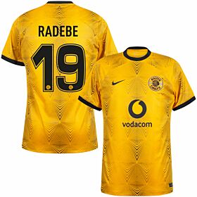 22-23 Kaizer Chiefs Home Shirt + Radebe 19 (Fan Style)
