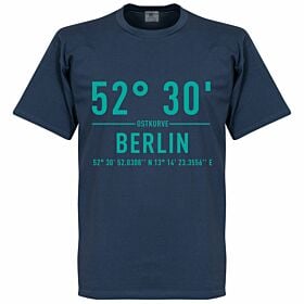 Hertha Berlin Home Coordinate Tee - Denim Blue
