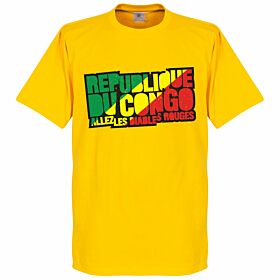 Congo Republic Logo Tee - Yellow