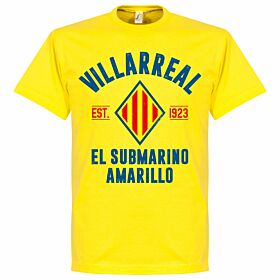 Villarreal Established Tee - Yellow