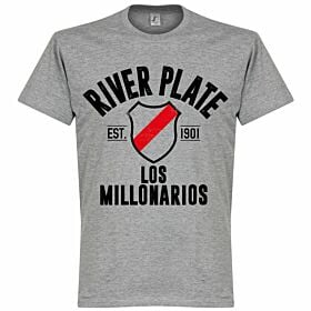 River Plate Established Tee - Grey