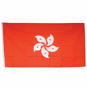 Hong Kong Large Flag3ft x 5ft