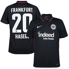 21-22 Eintracht Frankfurt Home Shirt + Hasebe 20 (Official Printing)