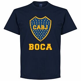 Boca CABJ Crest Tee - Navy